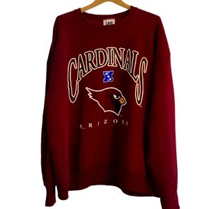 VINTAGE- Arizona Cardinals Football Swearshirt GUC (slightt piling) Size- XL